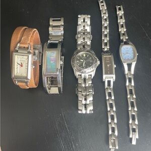 Fossil Women's Rare Watch Haul Bundle Lot